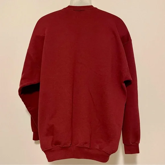 Maroon Omnicare Logo Embroidered Crewneck Sweatshirt | Size XL - Picture 4 of 7